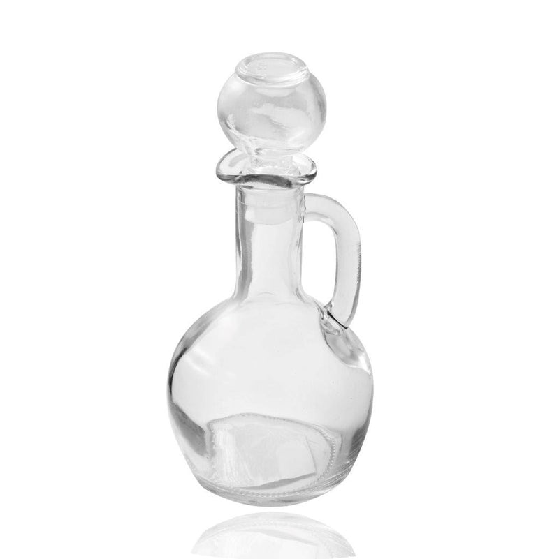 Glass Olive Oil Bottle Vinegar Dispenser 19 cm