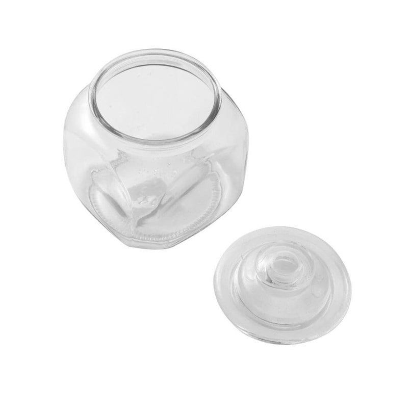 Airtight Glass Kitchen Cookie Jar 14*10 cm
