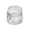 Airtight Glass Clip Top Round Storage Jar 10.5*9.5 cm