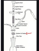 Rubber Air Sealer for Shisha Argileh (Medium Size) D : 3 cm ; H : 2 cm