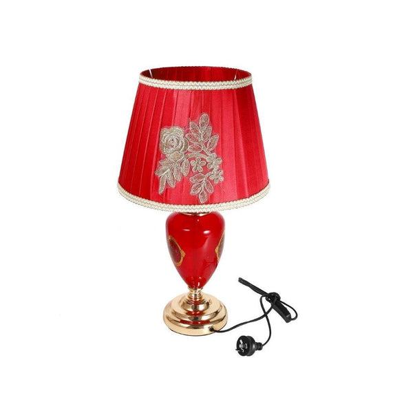 Home Decor Bedside Reading Desktop Table Lamp Orange Base Shade 53*30 cm