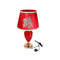 Home Decor Bedside Reading Desktop Table Lamp Orange Base Shade 53*30 cm