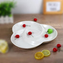 Ceramic Serving Nuts and Snack Platter 11.5 inch with Gift Box