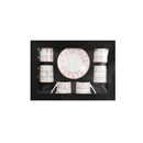 Ceramic Coffee Cups and Saucer 6 Pcs Set 90 ml