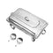 Stainless Steel Chafing Dish Double Platter 2 Burner