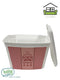 Wall Mounted Kitchen Trash Can Rubbish Bin 4 Litre 27*16.3*18 cm