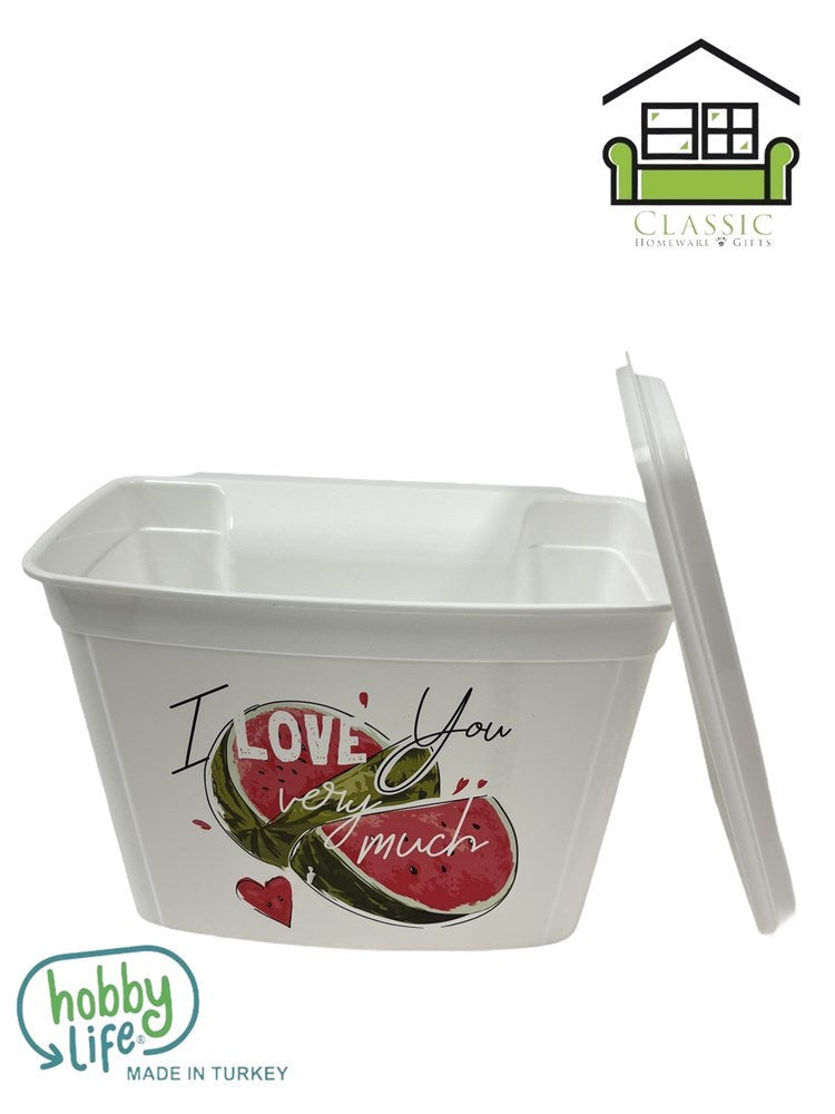 Wall Mounted Kitchen Trash Can Rubbish Bin 4 Litre 27*16.3*18 cm