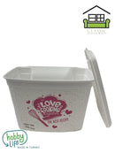 Wall Mounted Kitchen Trash Can Rubbish Bin 4 Litre 27*16.3*18 cm