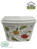Wall Mounted Kitchen Trash Can Rubbish Bin 4 Litre