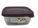 Square Trend BPA Free Multipurpose Airtight Storage Box Food Container 0.5 Litre HB021030 60 Pcs/Ctn