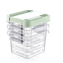 Multicompartment Vertical Storage Organizer 3 slots 3* 800 ml 13*11.5*14.5 cm