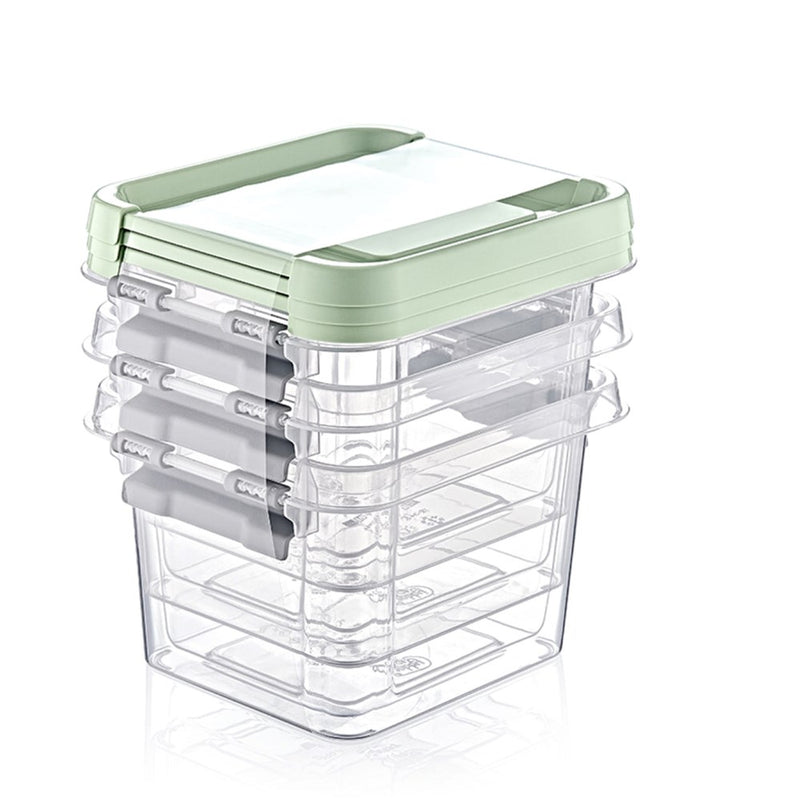 Multicompartment Vertical Storage Organizer 3 slots 3* 800 ml 13*11.5*14.5 cm