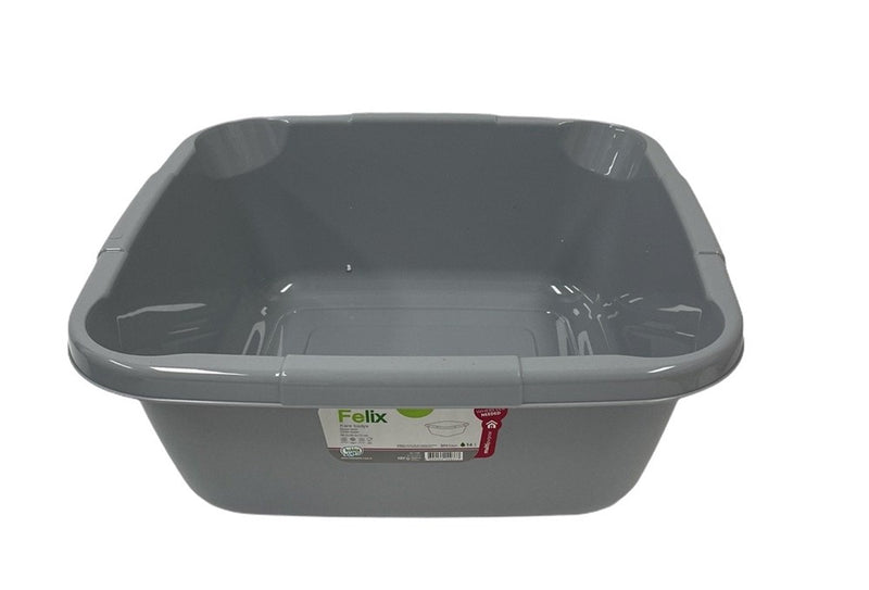 Felix Multipurpose Kitchen Square Basin 4 Litre 25*25*11 cm HB031105 48 Pcs/Ctn
