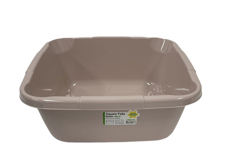 Felix Multipurpose Kitchen Square Basin 6 Litre 29*2*12 cm HB031106 48 Pcs/Ctn