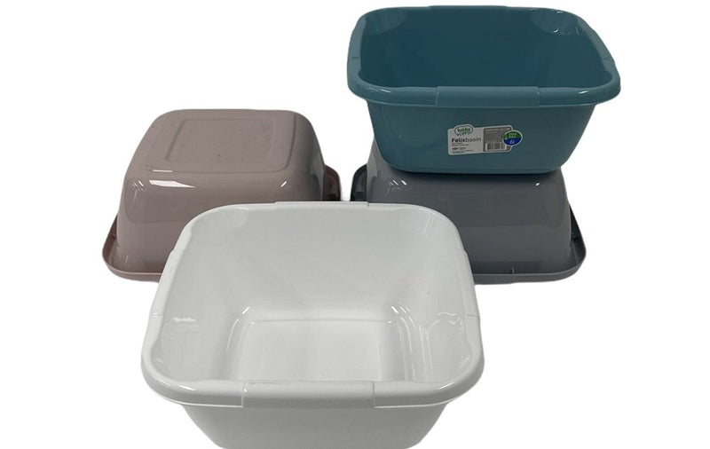 Felix Multipurpose Kitchen Square Basin 6 Litre 29*2*12 cm HB031106 48 Pcs/Ctn