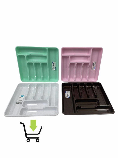 Multi Compartment Cutlery Tray Kitchen Storage Organizer HB041188 12 Pcs/Ctn