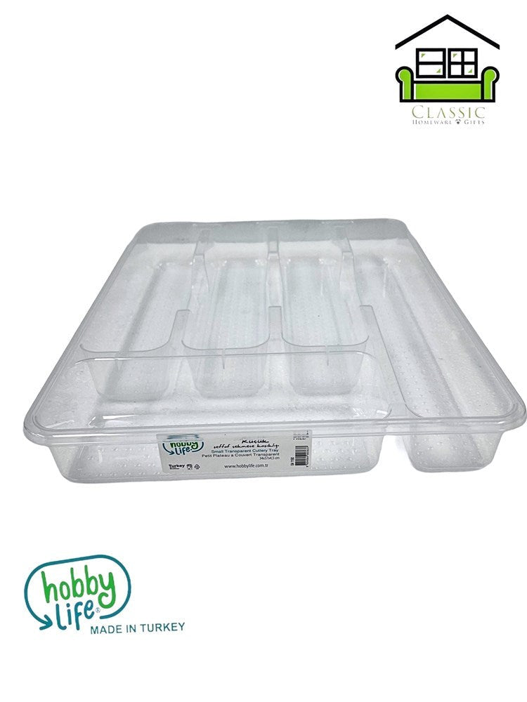 Multi Compartment Cutlery Tray Kitchen Storage Organizer 37*34*4.5 cm