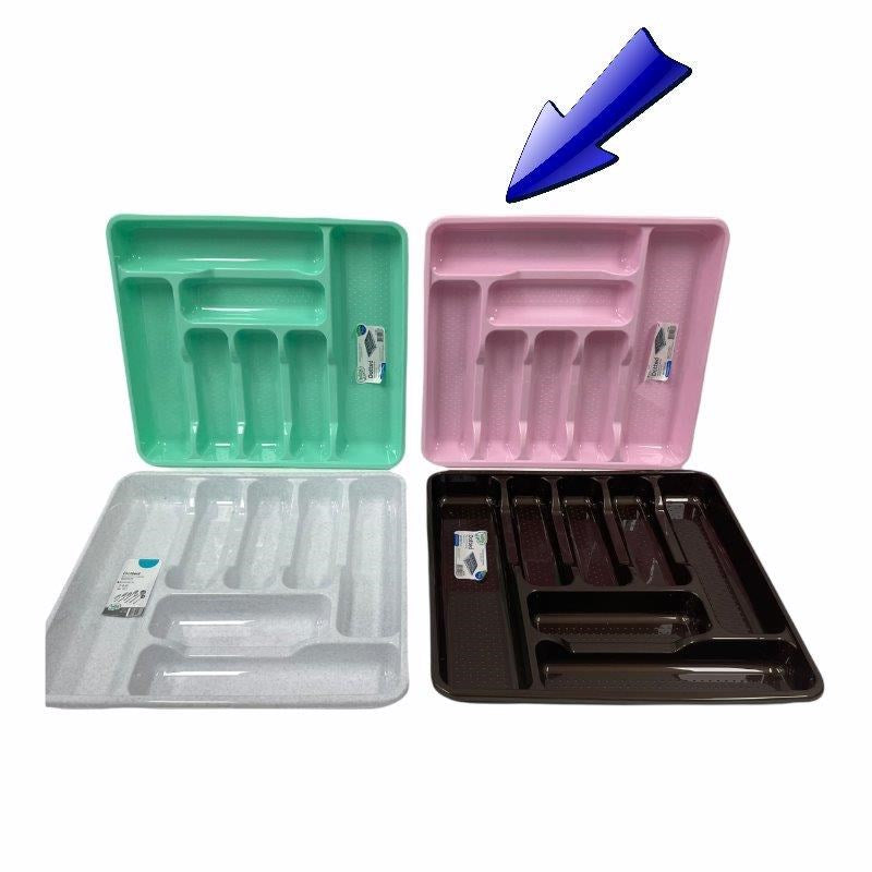 Multi Compartment Cutlery Tray Kitchen Storage Organizer Drawer Style HB041202 24 Pcs/Ctn