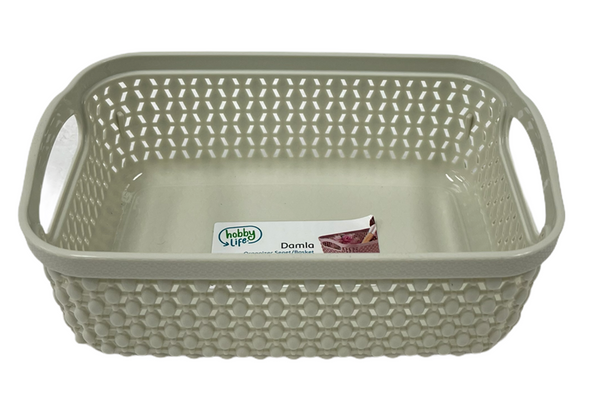 Floria Lace Multipurpose Modern Design Drop Basket HB041245 36 Pcs/Ctn