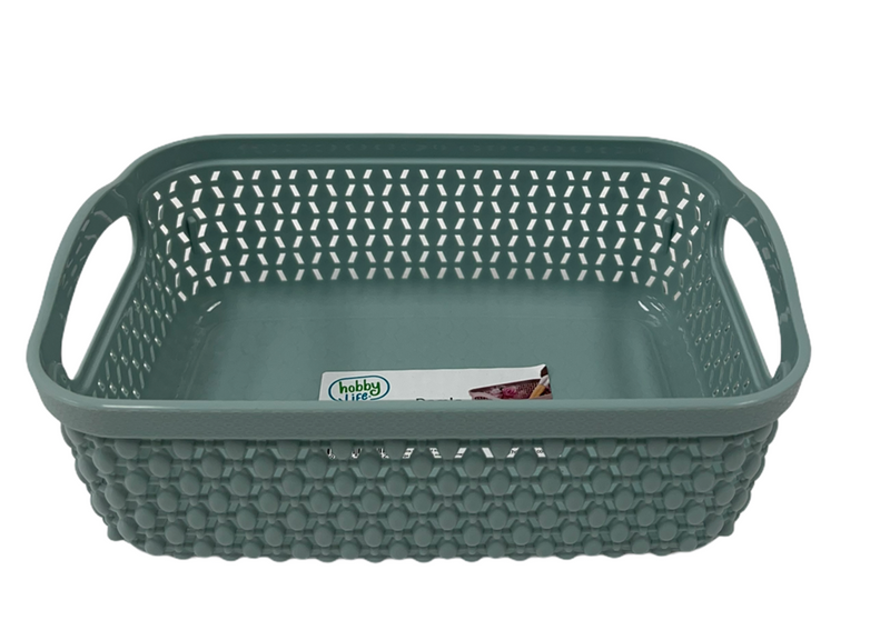 Floria Lace Multipurpose Modern Design Drop Basket HB041245 36 Pcs/Ctn
