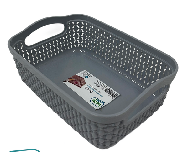 Floria Lace Multipurpose Modern Design Drop Basket HB041245 36 Pcs/Ctn