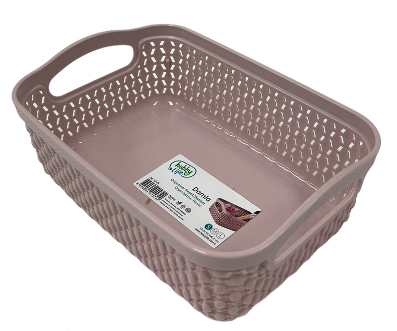 Floria Lace Multipurpose Modern Design Drop Basket HB041245 36 Pcs/Ctn