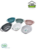 Oval Rice Strainer Basket Bowl 35*23.3*12.5 cm