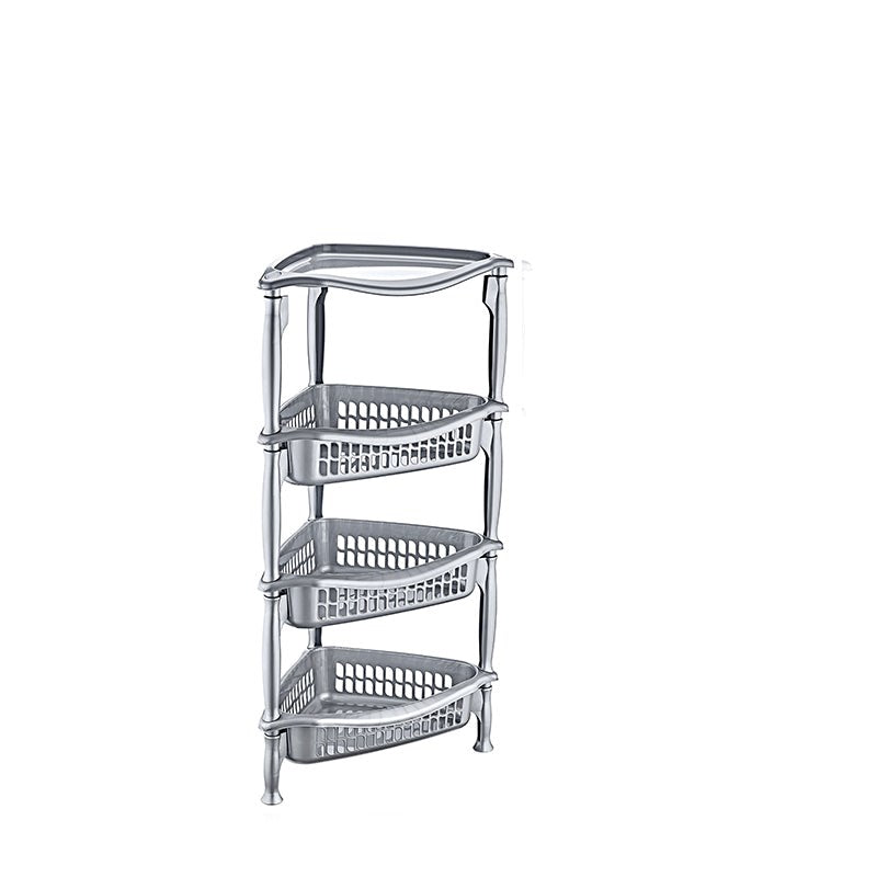 Triangle Shelves Kitchenware Fruit and Vegetables Rack 4 Tier 32*45*86 cm HB071206 12 Pcs/Ctn