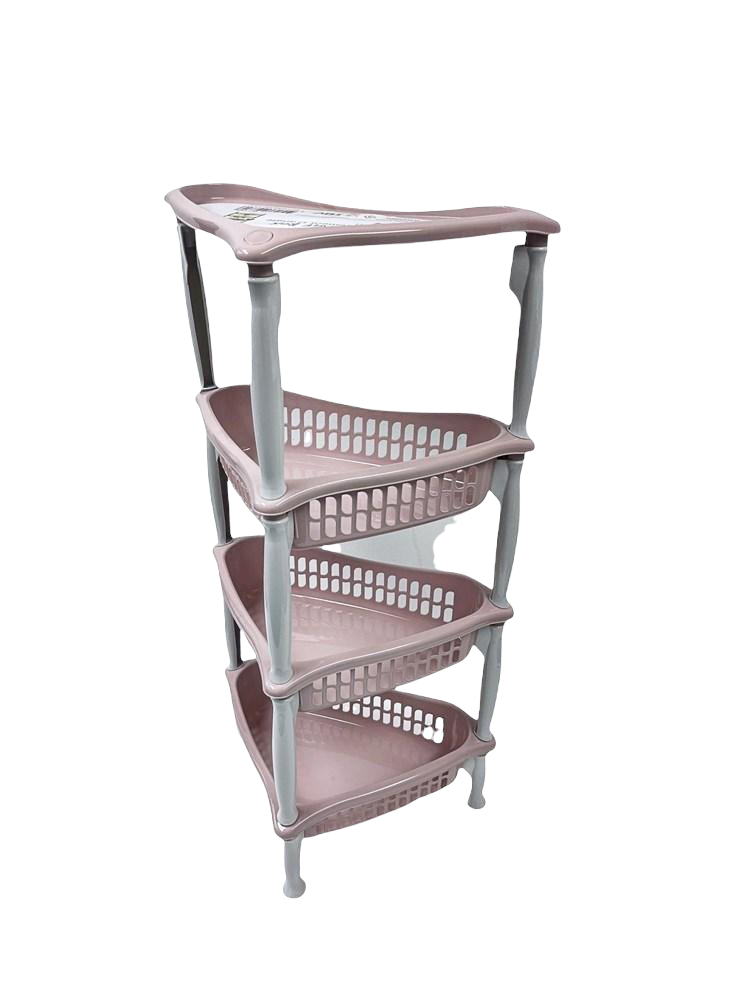 Triangle Shelves Kitchenware Fruit and Vegetables Rack 4 Tier 32*45*86 cm HB071206 12 Pcs/Ctn
