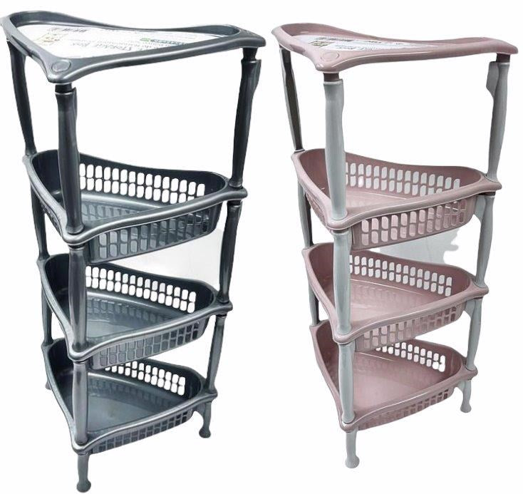 Triangle Shelves Kitchenware Fruit and Vegetables Rack 4 Tier 32*45*86 cm HB071206 12 Pcs/Ctn