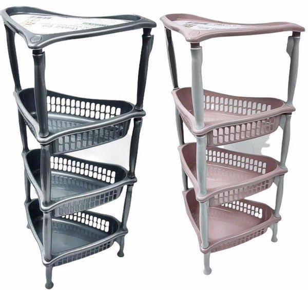 Triangle Shelves Kitchenware Fruit and Vegetables Rack 4 Tier 32*45*86 cm HB071206 12 Pcs/Ctn