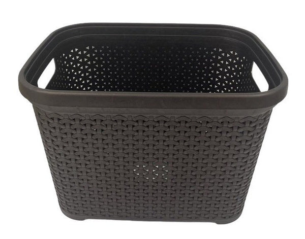 Rattan Rectangle Multipurpose Laundry Essential Basket 30 litre 44*33*30 cm