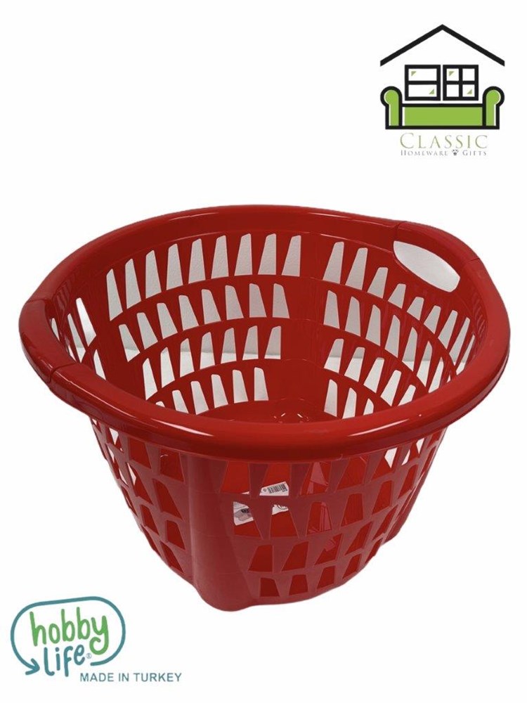 Favorite Multipurpose Plastic Laundry Basket 30 Litre HB081099 40 Pcs/Ctn