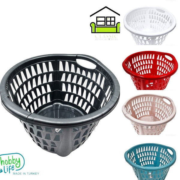 Favorite Multipurpose Plastic Laundry Basket 30 Litre HB081099 40 Pcs/Ctn