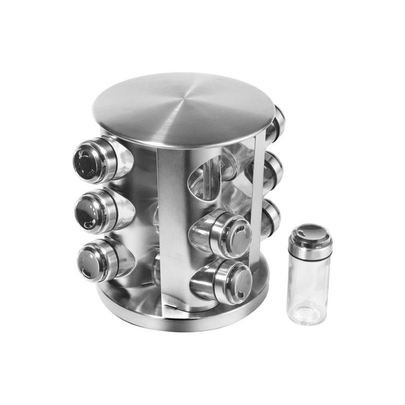 Revolving 360 Degree Spice Rack Set of 12 Pcs 22*18 cm