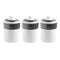 Ceramic Tea Coffee Sugar Spices Canister Set of 3 Pcs Print Design H - 14 cm D - 10 cm