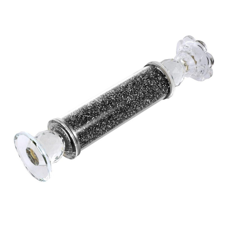 Home Decor Crystal Glass Candlestick Holder 28 cm