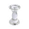 Home Decor Crystal Glass Candlestick Holder 14 cm