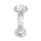 Home Decor Crystal Glass Candlestick Holder 20 cm