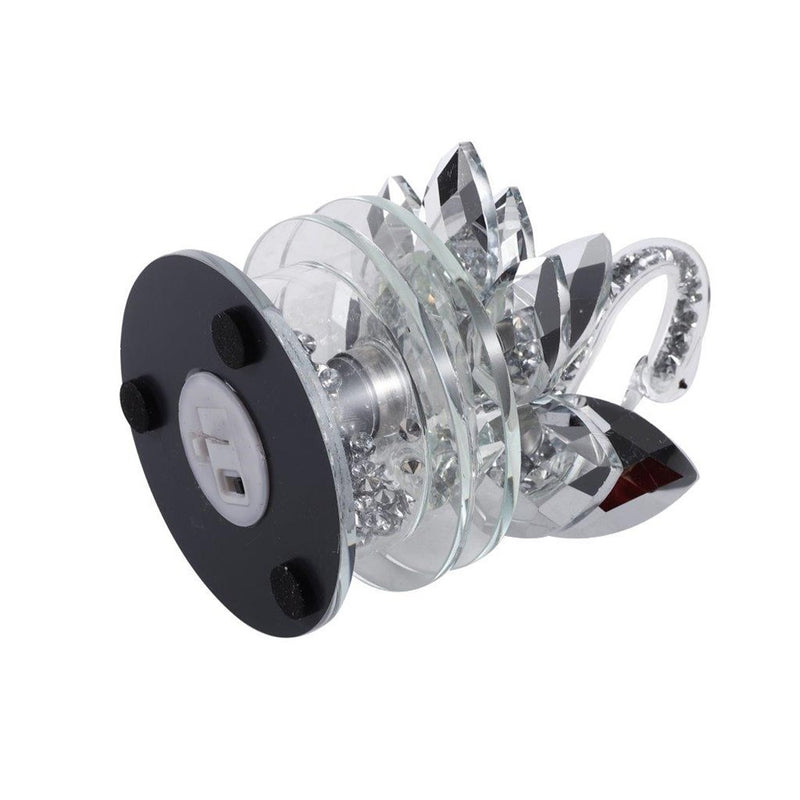 Home Decor Crystal Swan H - 14 cm ; W - 9 cm