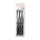 Stainless Steel Serrated Kitchen Fruit Knives Set of 6 23 cm