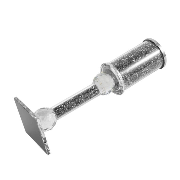 Home Decor Crystal Glass Candlestick Holder 30 cm