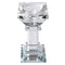 Home Decor Crystal Glass Candlestick Holder H - 23 cm ; W - 10cm