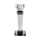 Home Decor Crystal Glass Candlestick Holder 24*8 cm
