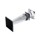 Home Decor Crystal Glass Candlestick Holder 25.5*8 cm