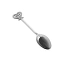Silver Plated Deco Coffee Spoon Set of 6 Pcs 11 cm