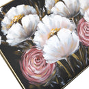 Home Decor Landscape Canvas Wall Art Abstract Colourful Floral Oil Painting PVC Frame 80*120*3.5 cm