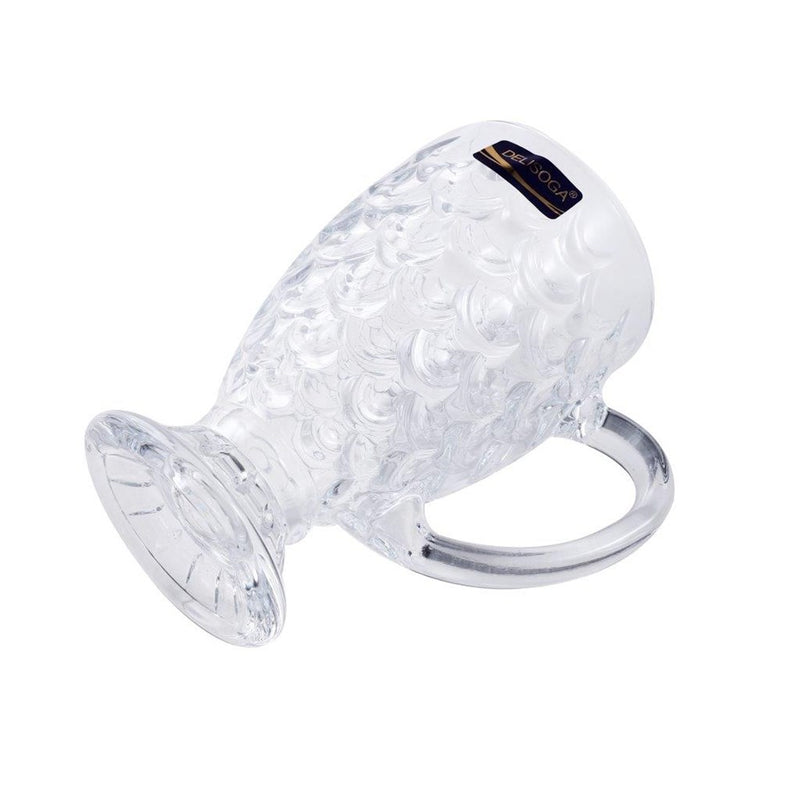 Premium Lead Free Glass Tea Cup Set of 6 pcs 110 ml (Ctn Box 12 units)