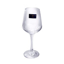 Crystal Glass Footed Wine Glass Set of 6 360 ml