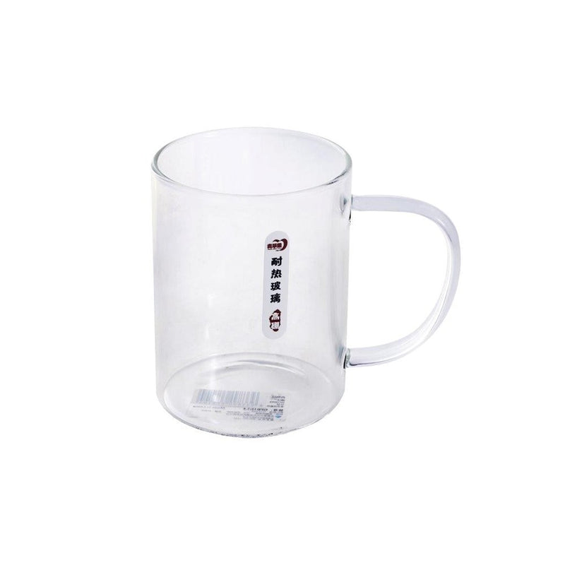 Glass Green Tea Mug Tea Cup Set of 4 Pcs 450 ml
